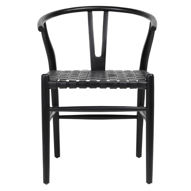 Bernice Dining Chair Antique Black | BeBoldFurniture