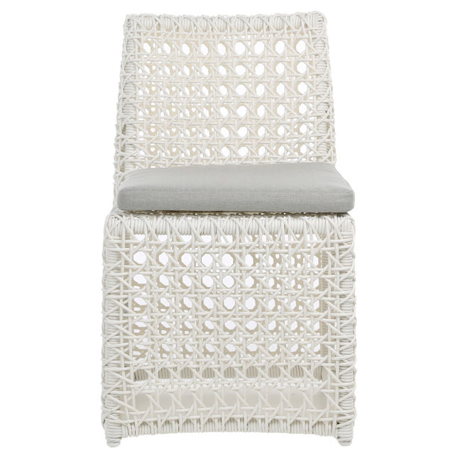 Arnie Outdoor Dining Chair White | BeBoldFurniture