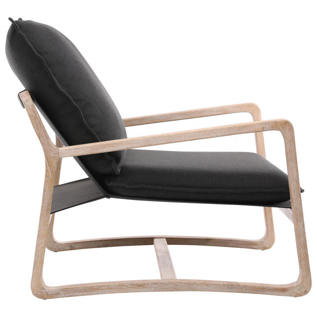 Gabe Occasional Chair Black | BeBoldFurniture