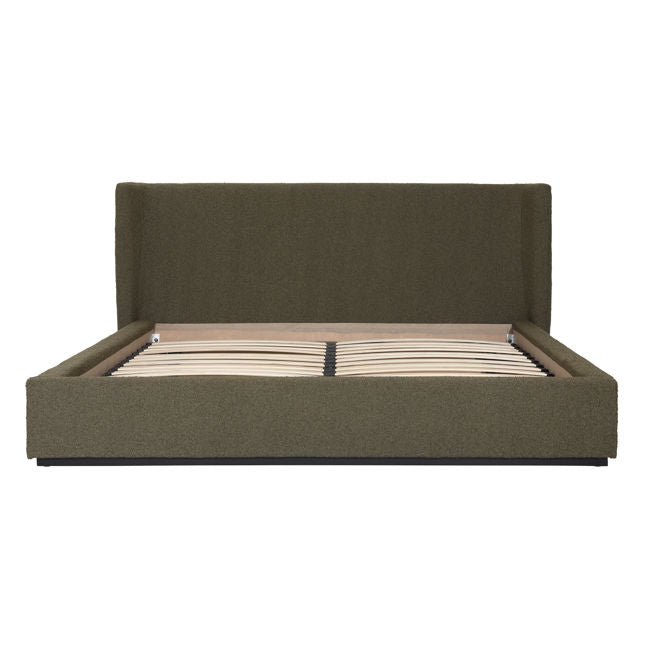 Tobias Bed Olive | BeBoldFurniture