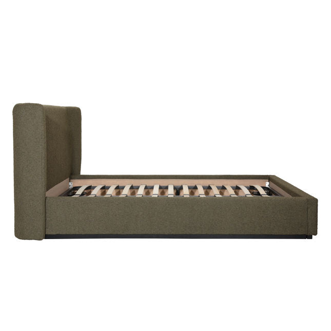 Tobias Bed Olive | BeBoldFurniture