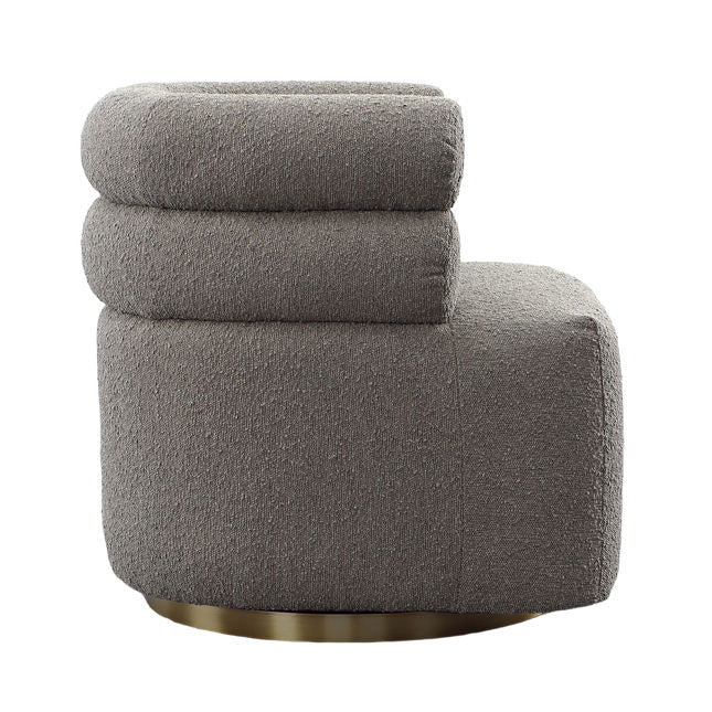 Jolo Swivel Chair Grey | BeBoldFurniture