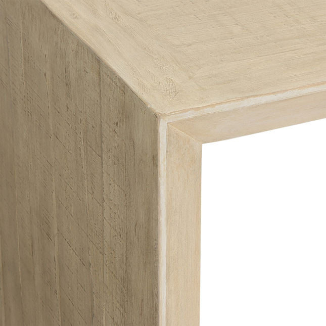Sonya Dining Table Light Warm Wash | BeBoldFurniture
