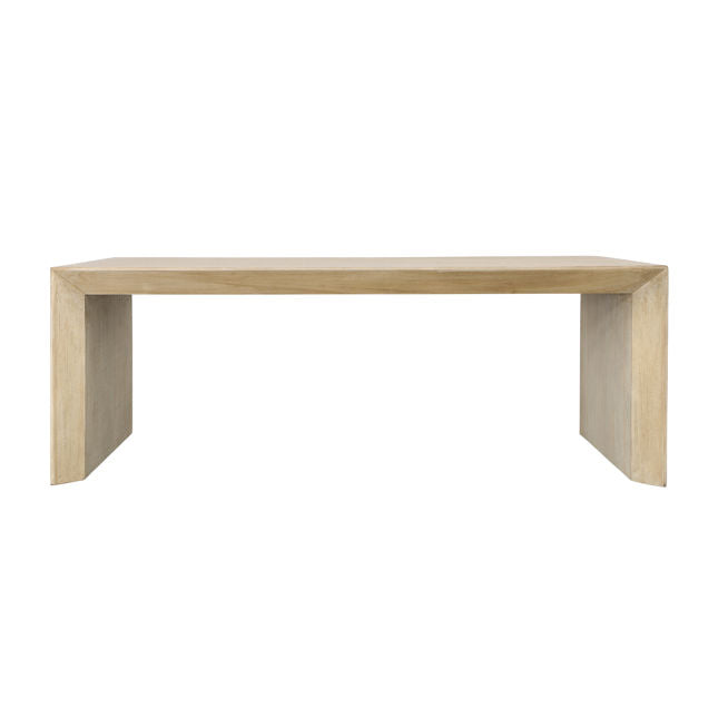 Sonya Dining Table Light Warm Wash | BeBoldFurniture