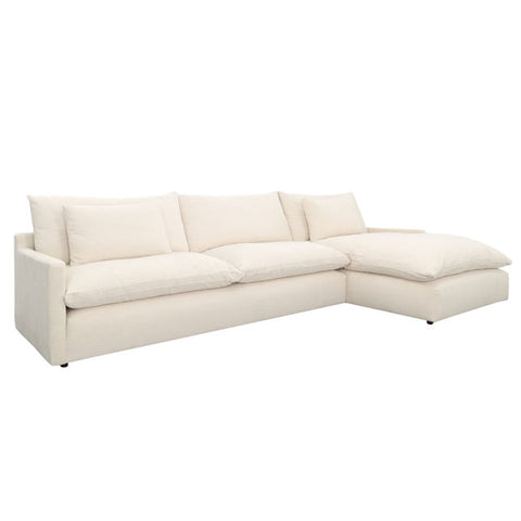 Graciela Chaise Sectional Right Side Chaise  | BeBoldFurniture 