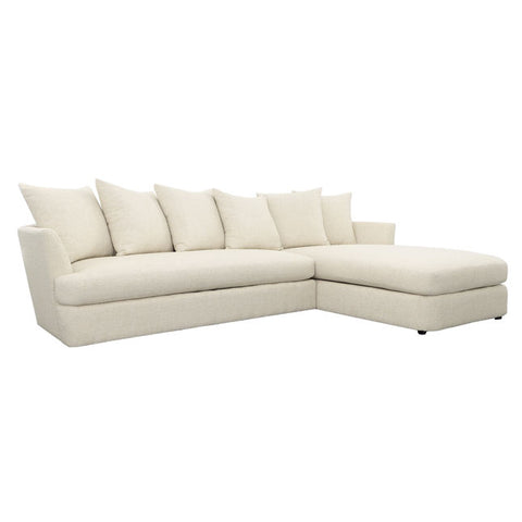 Irinia Chaise Sectional Right Side Chaise | BeBoldFurniture 