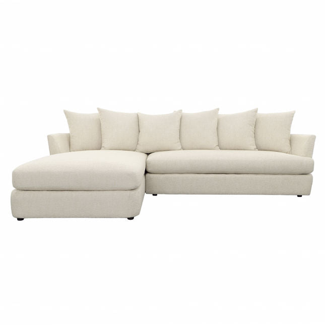 Irinia Chaise Sectional Left Side Chaise | BeBoldFurniture 