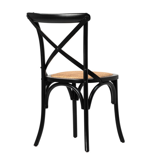 Gaston Dining Chair Black | BeBoldFurniture