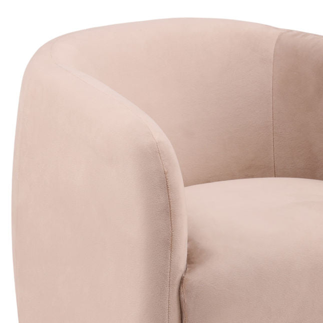 Neva Swivel Chair Taupe | BeBoldFurniture