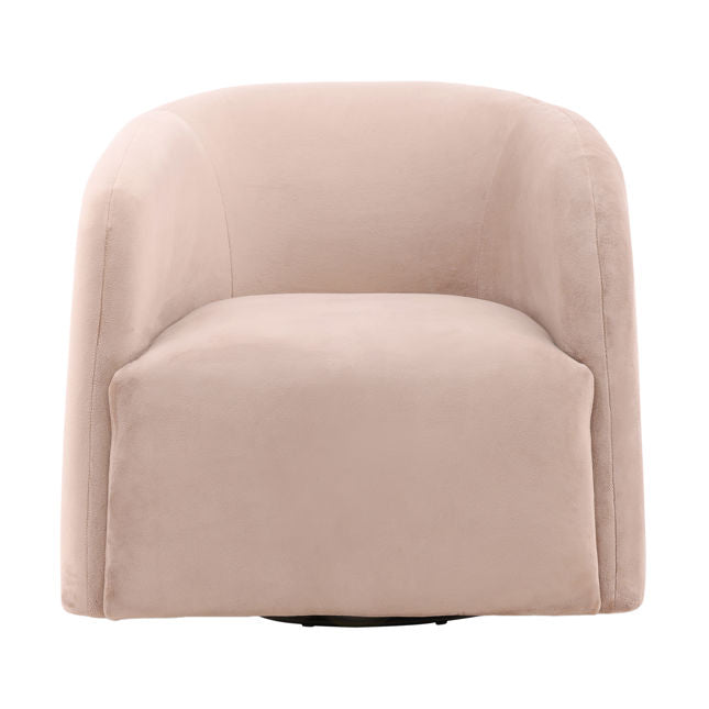Neva Swivel Chair Taupe | BeBoldFurniture