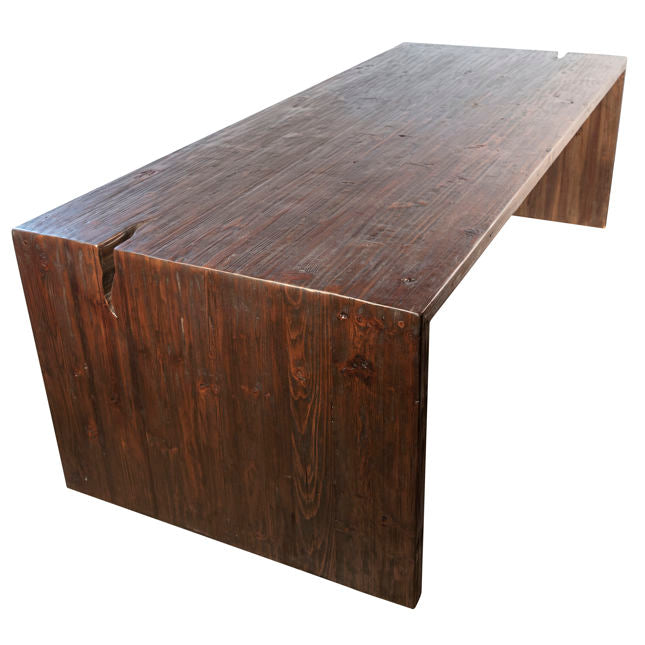 Merwin Dining Table Dark Brown | BeBoldFurniture