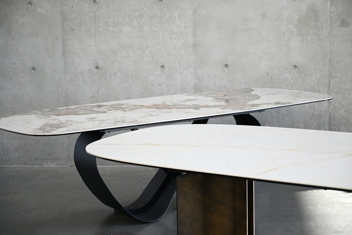 Wave 103" Dining Table In Magellano | BeBoldFurniture