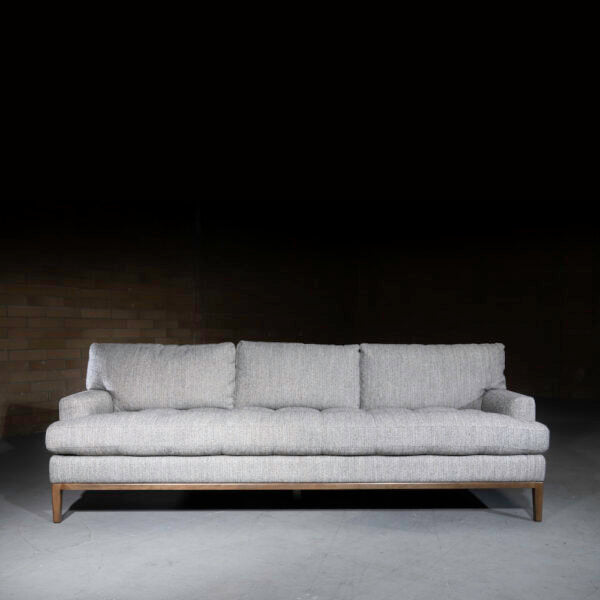 Lewis Sofa Metallic Oyster | BeBoldFurniture