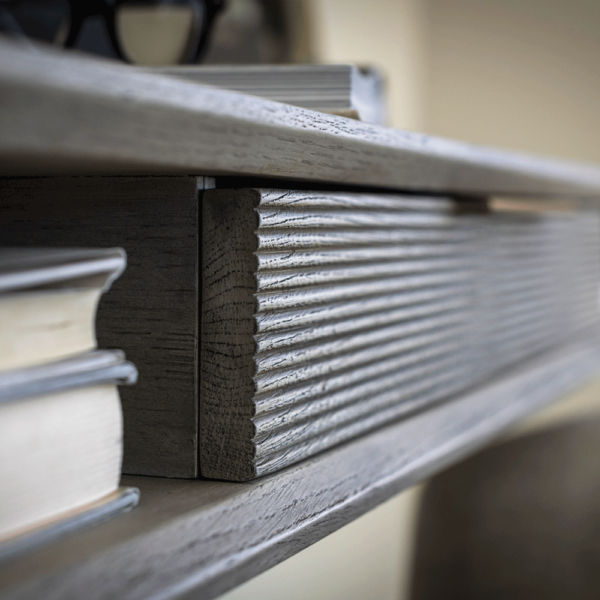 Riley Brushed Carbon Desk in Houston | Office | BeBoldFurniture