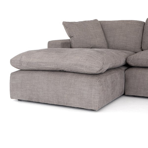Plume 2 Pc Sectional Left Arm Facing 106" Harbor Grey - Be Bold Furniture