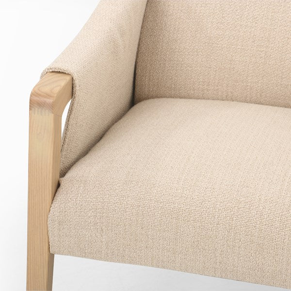 Bauer Chair Irving Flax - Be Bold Furniture