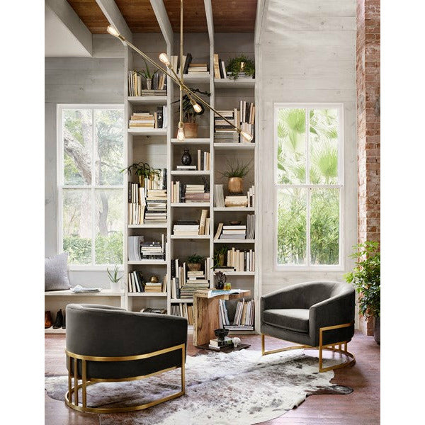 Corbin Chair  Bella Smoke - Be Bold Furniture