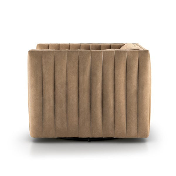 Augustine Swivel Chair Palermo Drift - Be Bold Furniture