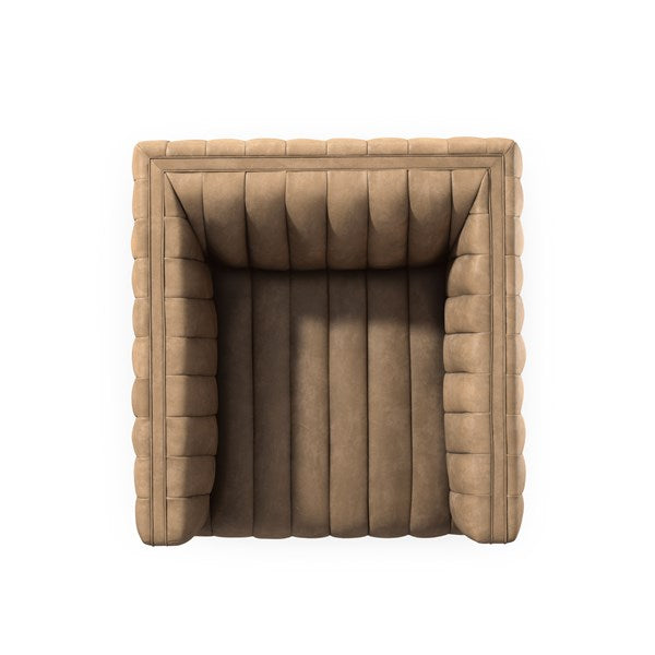 Augustine Swivel Chair Palermo Drift - Be Bold Furniture