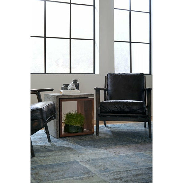 Brooks Lounge Chair Black - Be Bold Furniture