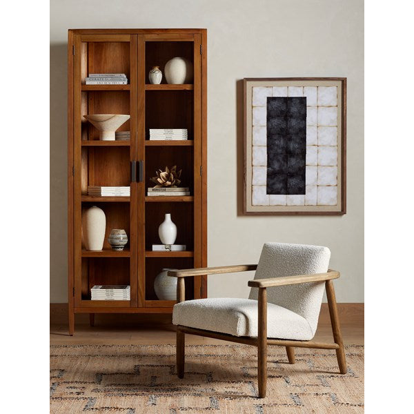 Arnett Chair Knoll Natural - Be Bold Furniture
