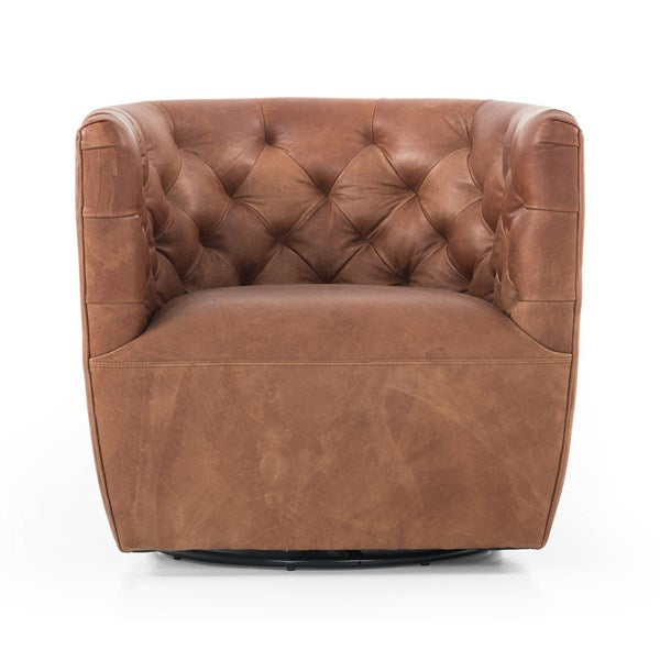 Hanover Swivel Chair Heirloom Sienna - Be Bold Furniture