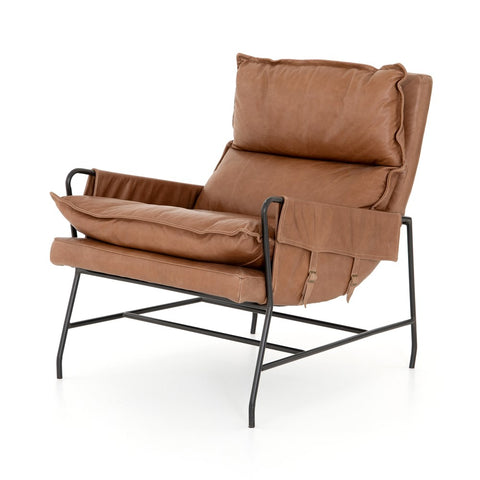 Taryn Chair Chaps Saddle - Be Bold Furniture