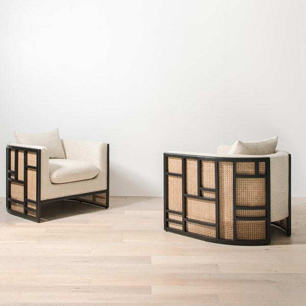 June Chair Brushed Ebony - Be Bold Furniture
