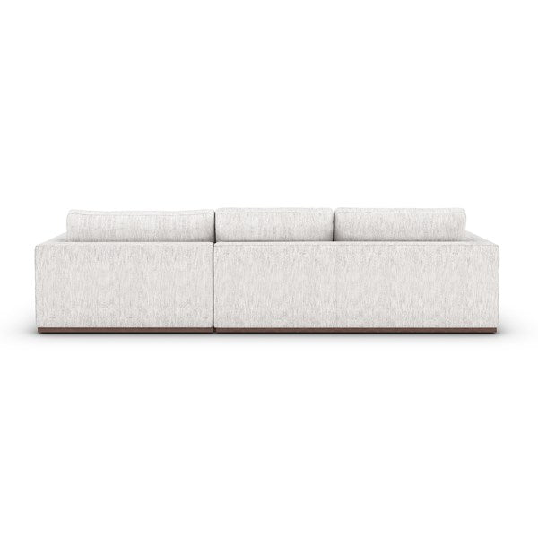 Colt 2-Pc Sectional Right Chaise Merino Cotton - Be Bold Furniture