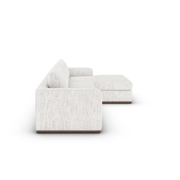 Colt 2-Pc Sectional Right Chaise Merino Cotton - Be Bold Furniture