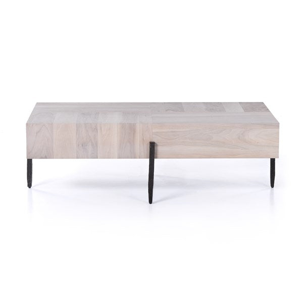 Indra Coffee Table Ashen Walnut - Be Bold Furniture