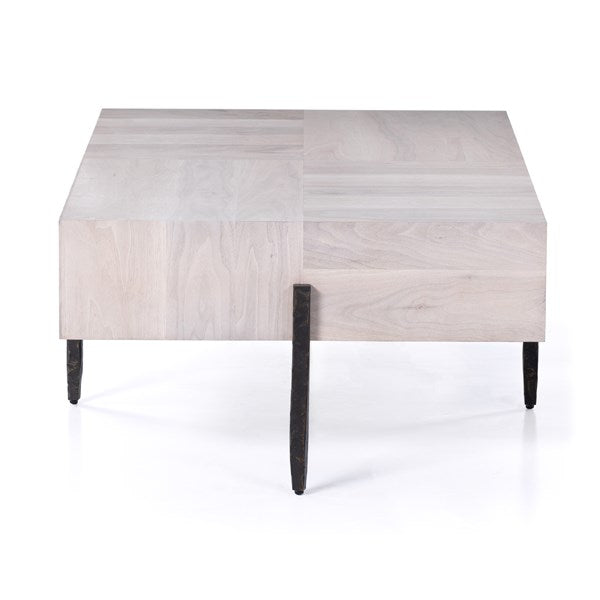 Indra Coffee Table Ashen Walnut - Be Bold Furniture