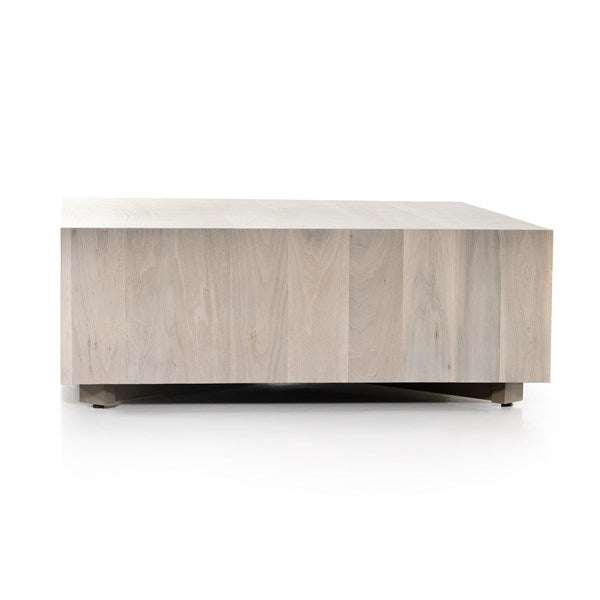 Hudson Square Coffee Table Ashen Walnut - Be Bold Furniture