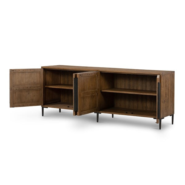 Wyeth Sideboard Rustic Sandalwood - Be Bold Furniture