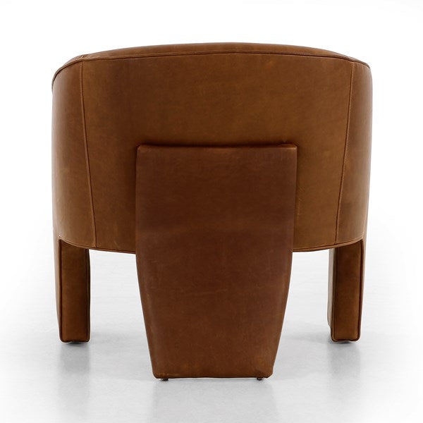 Fae Chair Leather Heirloom Sienna - Be Bold Furniture