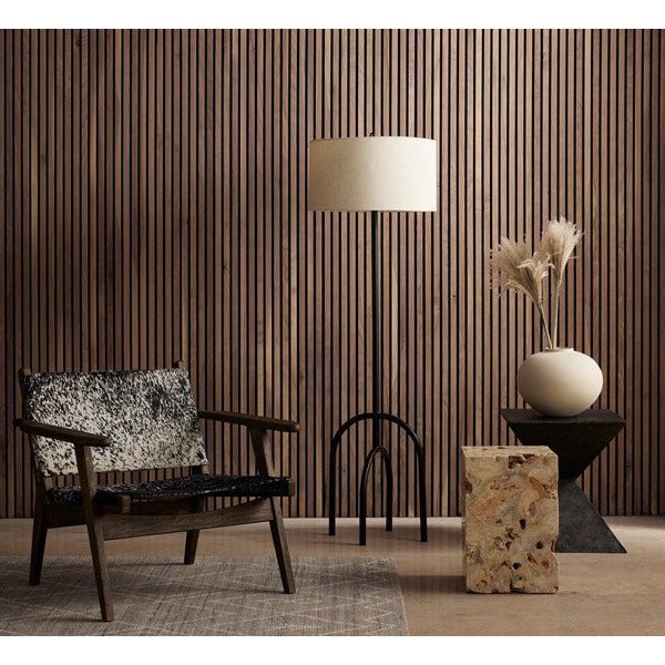 Rivers Sling Chair Peppered Hair On Hide - Be Bold Furniture