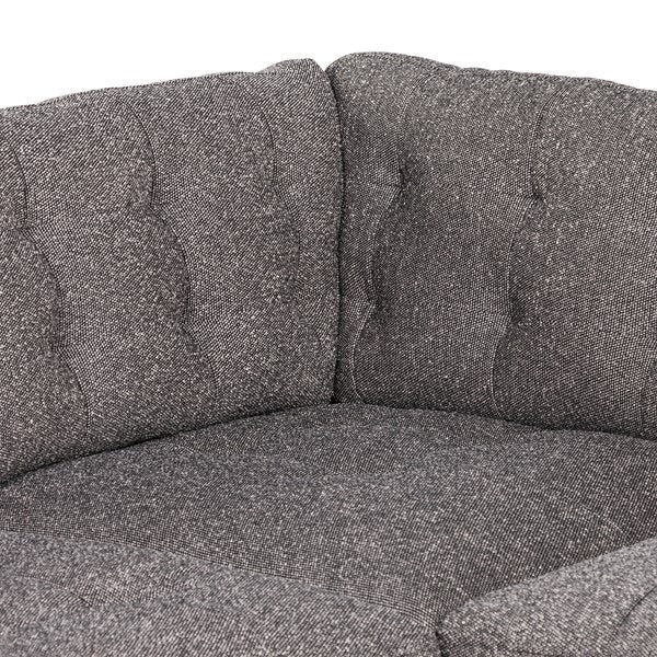 Lexi 3pc Sectional Capri Ebony - Be Bold Furniture