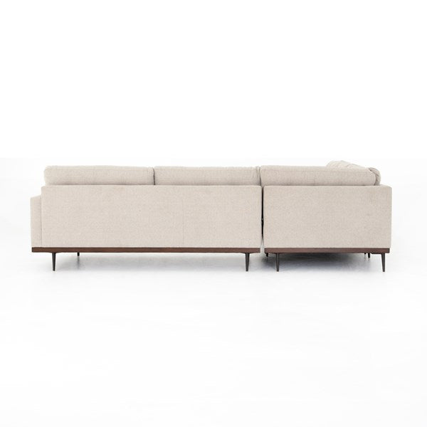 Lexi 3pc Sectional Perpetual Pewter - Be Bold Furniture