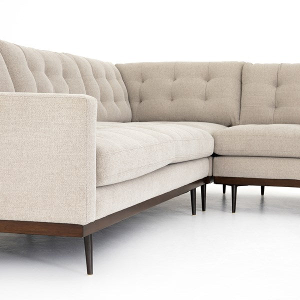Lexi 3pc Sectional Perpetual Pewter - Be Bold Furniture