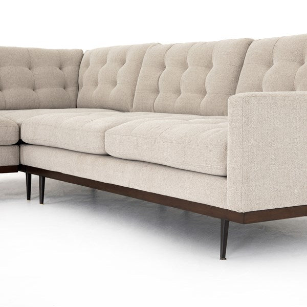 Lexi 3pc Sectional Perpetual Pewter - Be Bold Furniture