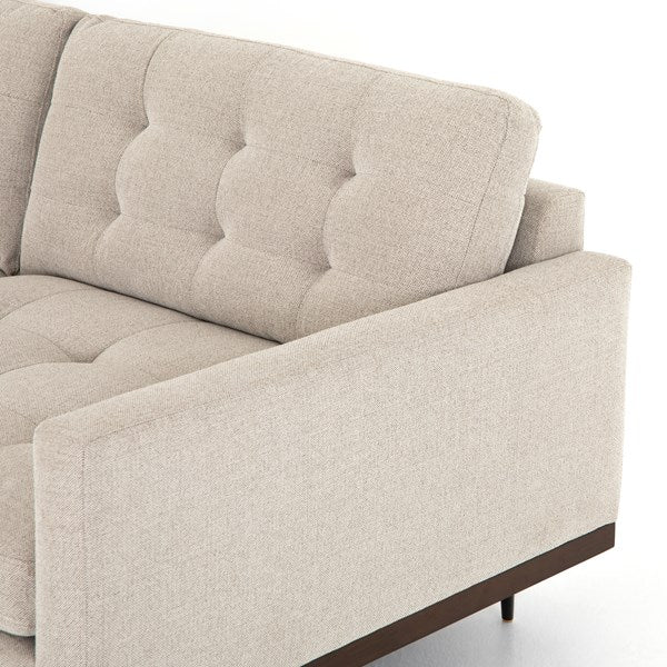 Lexi 3pc Sectional Perpetual Pewter - Be Bold Furniture