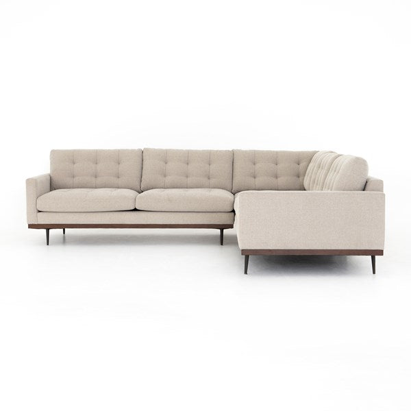 Lexi 3pc Sectional Perpetual Pewter - Be Bold Furniture