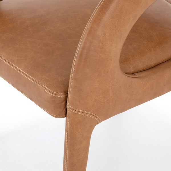 Hawkins Dining Chair Butterscotch - Be Bold Furniture