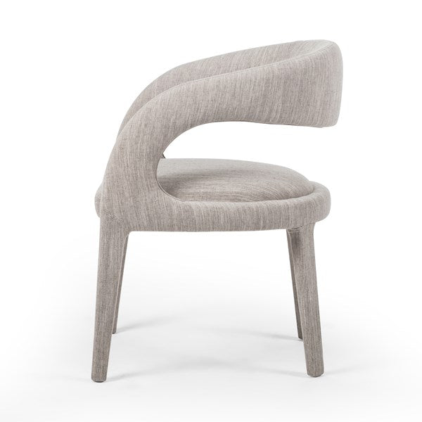 Hawkins Dining Chair Savile Flannel - Be Bold Furniture