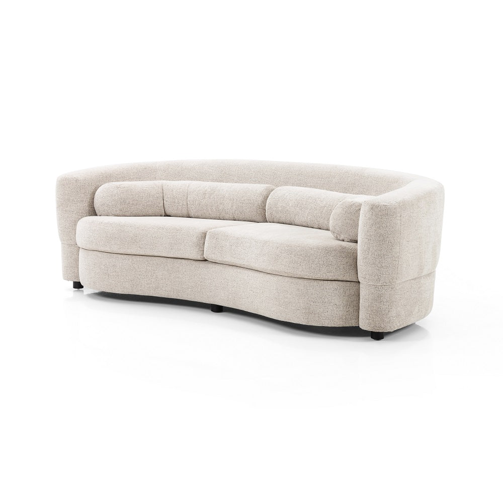 Marta Sofa-87"-Plushtone Linen - Be Bold Furniture