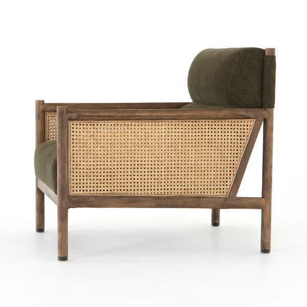 Kempsey Chair Sutton Olive - Be Bold Furniture
