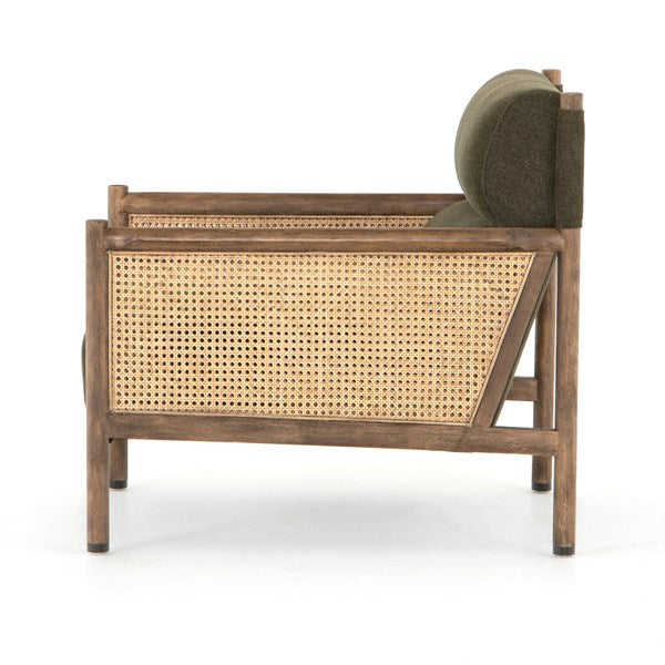 Kempsey Chair Sutton Olive - Be Bold Furniture
