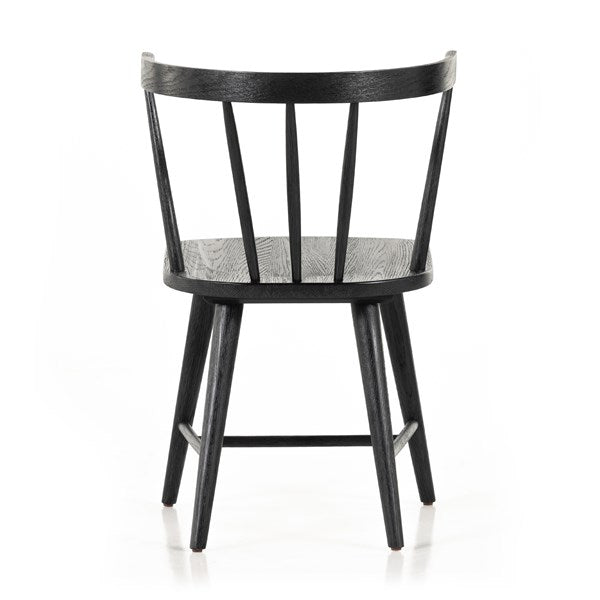 Naples Dining Chair Black Oak - Be Bold Furniture