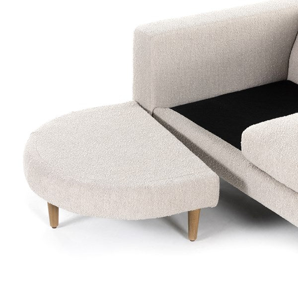 Freya Flip Sofa 97" Knoll Sand - Be Bold Furniture