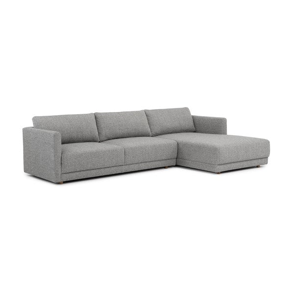 Braxton 2-Pc Sectional Chilton Pepper - Be Bold Furniture